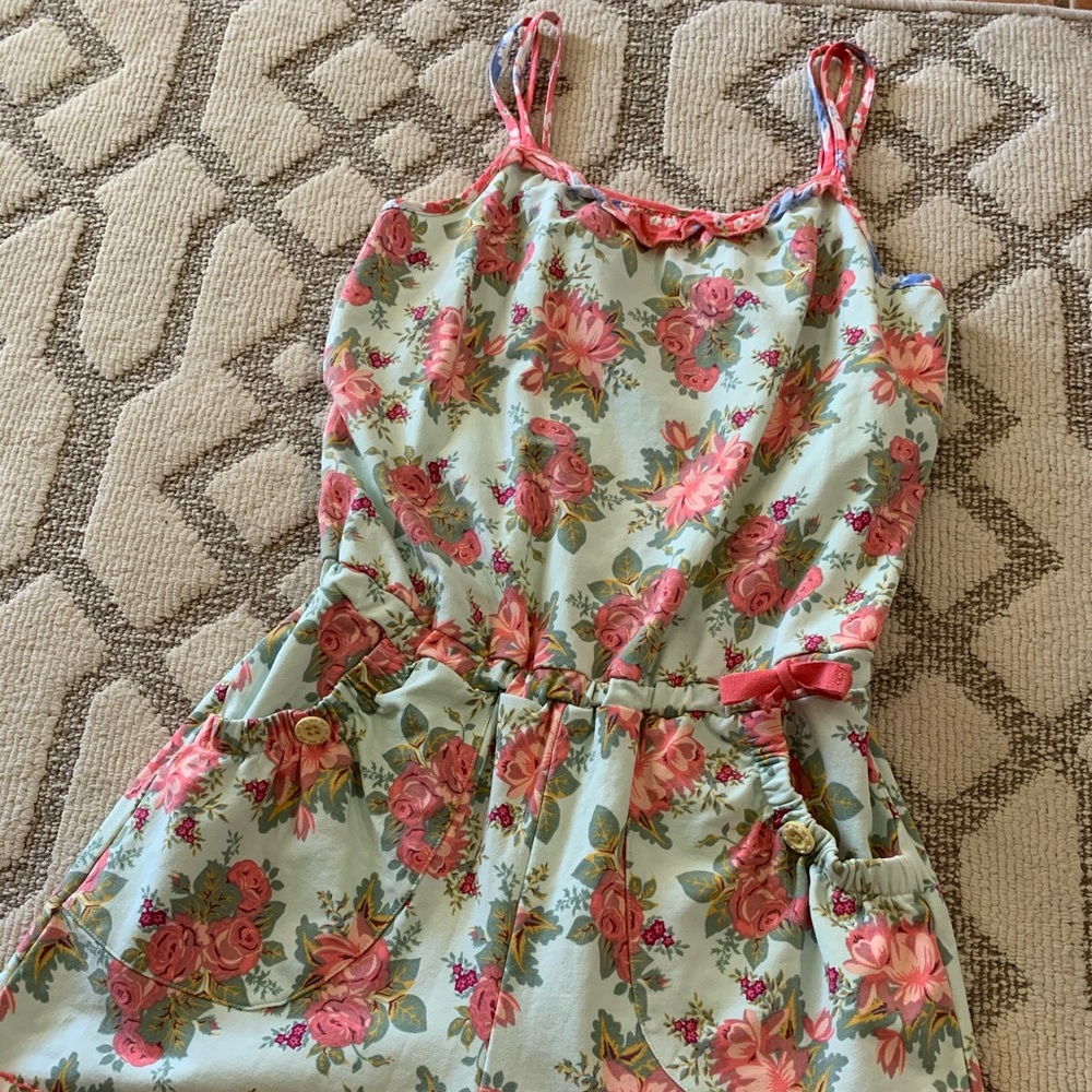 MJ floral romper